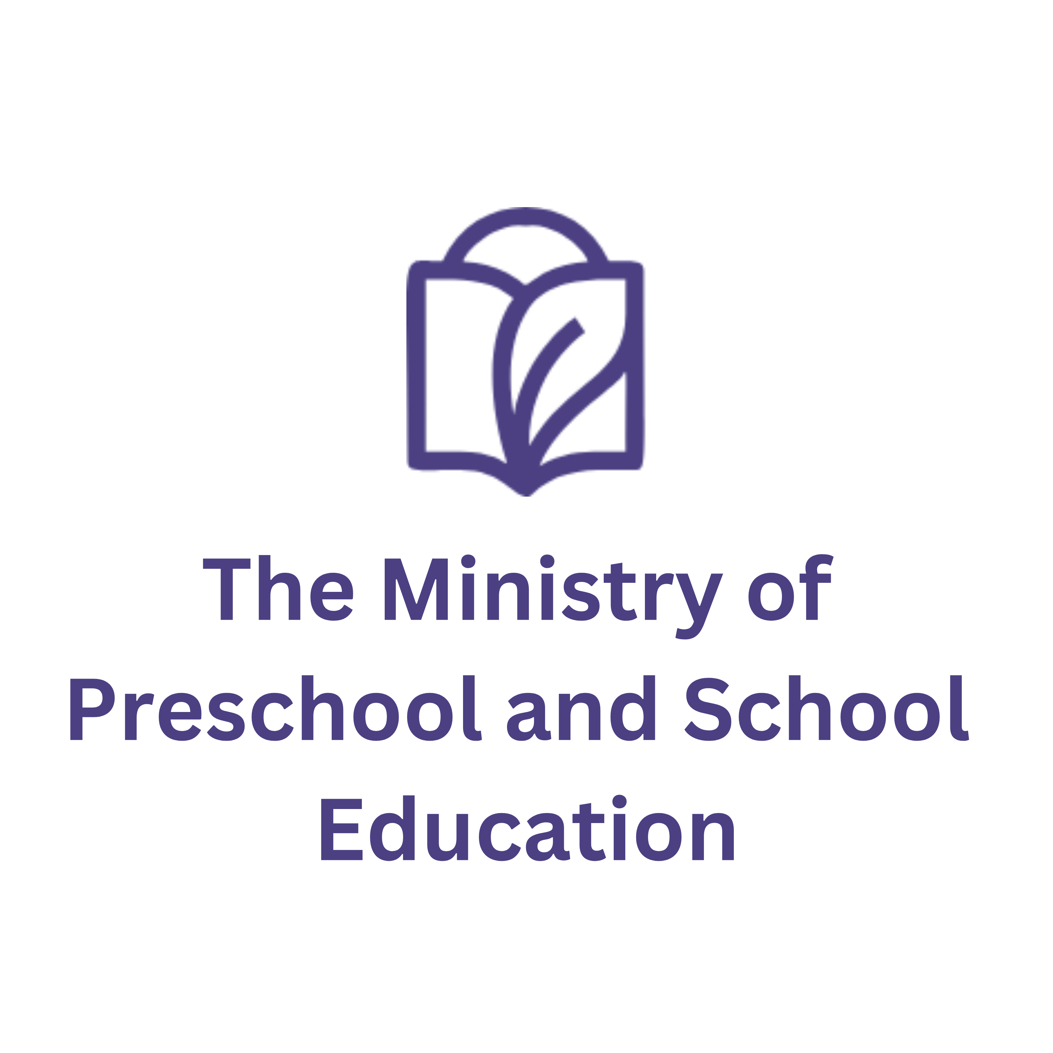 Ministry of Preschool and School Education of the Republic of Uzbekistan logo